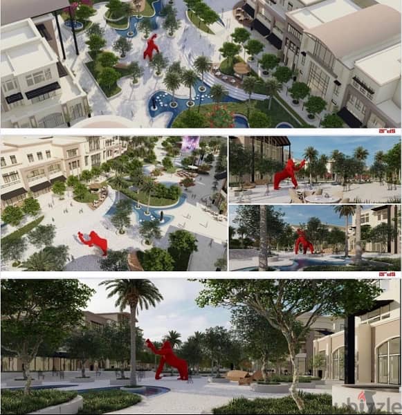 محل تجارى للبيع فى مدينتى openairmall extension ١٨م 2