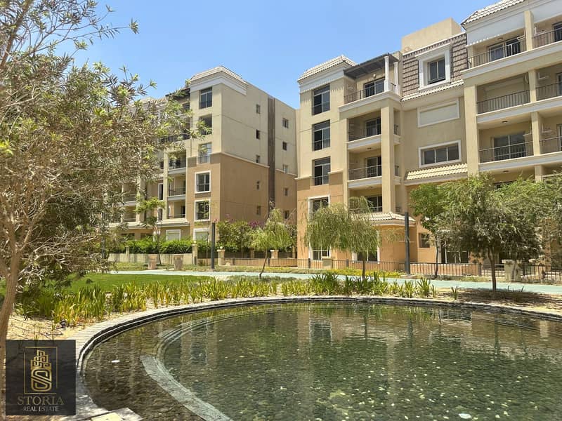 Apartment for sale 157 sqm with a 42% discount on installments over one year in “Sarai Compound” New Cairo 3