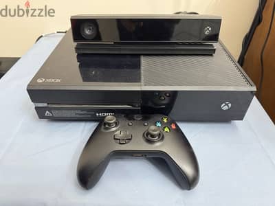 Xbox One with camera and games