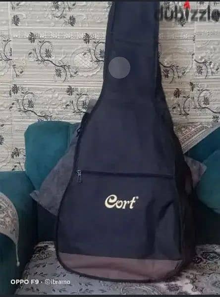 guitar Cort Ac 100 op original with bag padded جيتار كورت 1