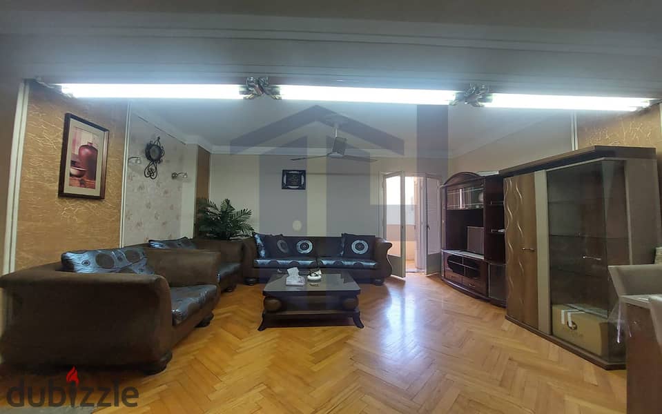 Furnished apartment for rent 160m Kafr Abdo next to the Intelligence 0