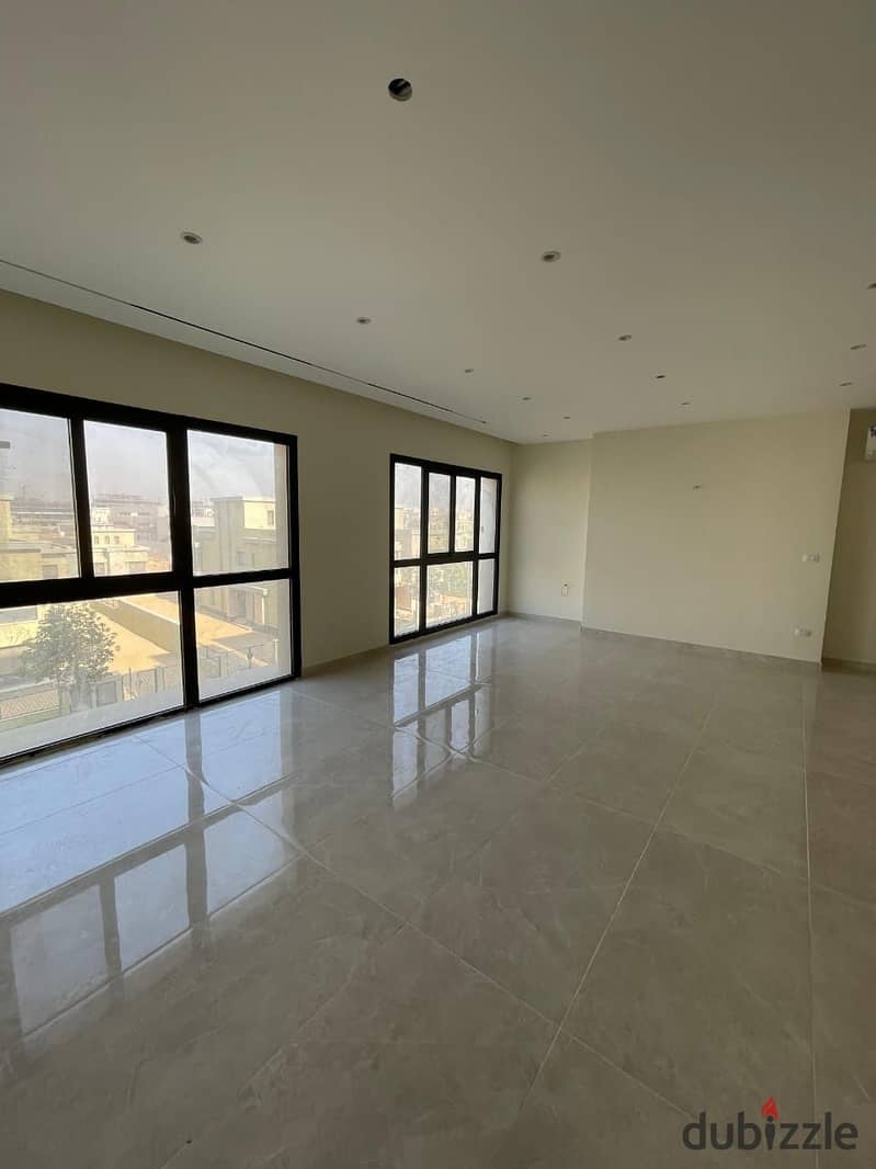 Apartment 186m semi furnished for rent in Villette sodic new cairo 17