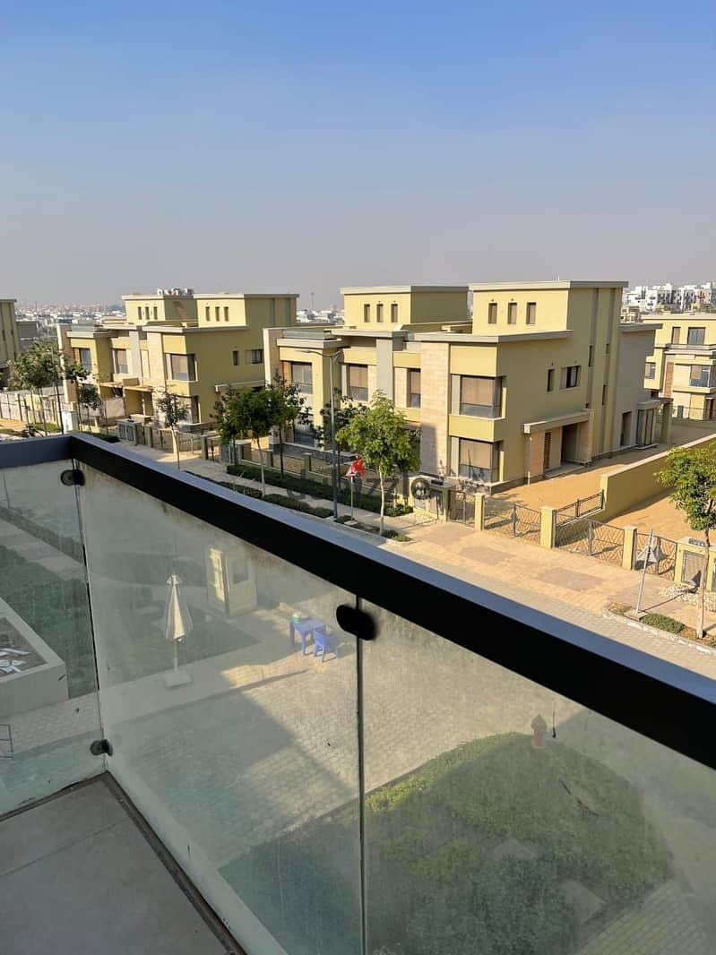 Apartment 186m semi furnished for rent in Villette sodic new cairo 18