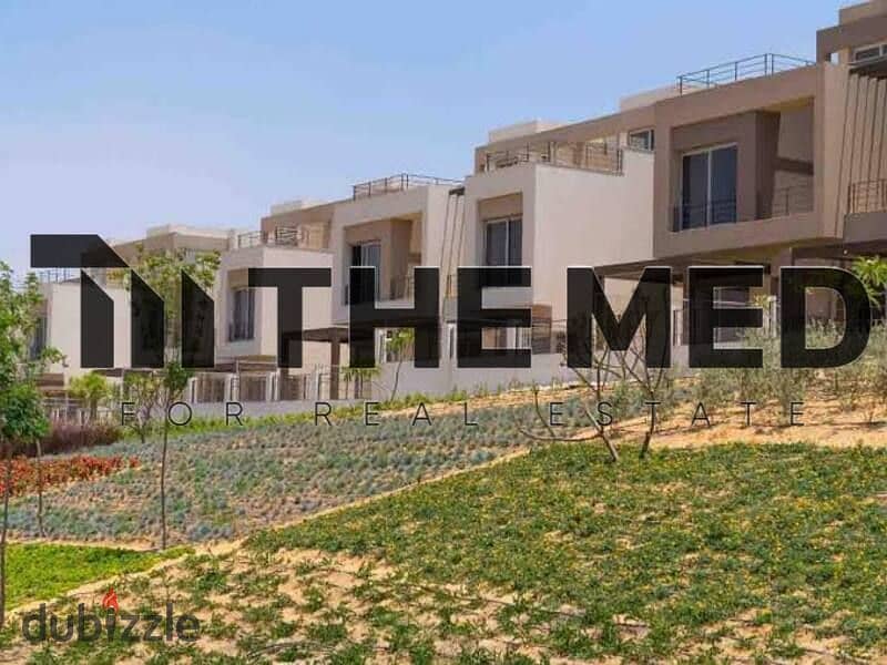 With Dp 1,800,000 EGP & Best installment plan, 131m apartment + 61m Garden in badya palm hills, Core & Shell, Apartment for sale in Badya Palm Hills 4