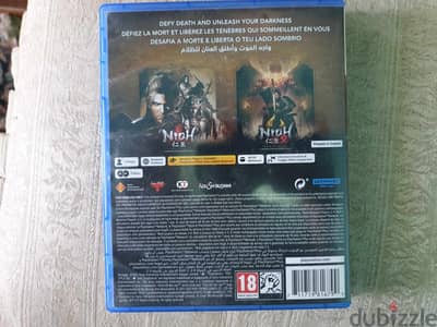 Nioh Collection PS5 بحالة ممتازة للبيع او البدل (+فرق لو لعبة اغلى)