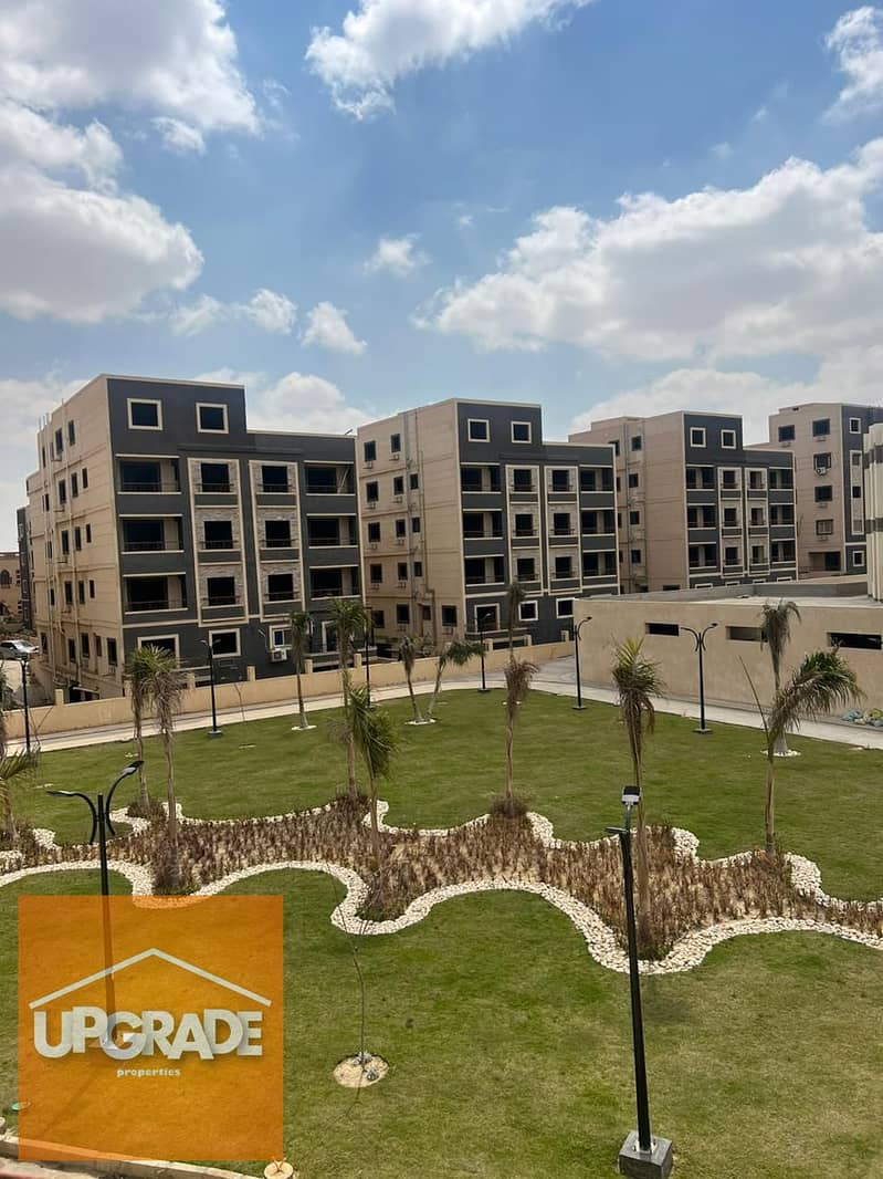 120 sqm apartment, immediate receipt, open view, in Fifth Settlement, near the American University, Sphora Heights Compound, 15% down payment and inst 8