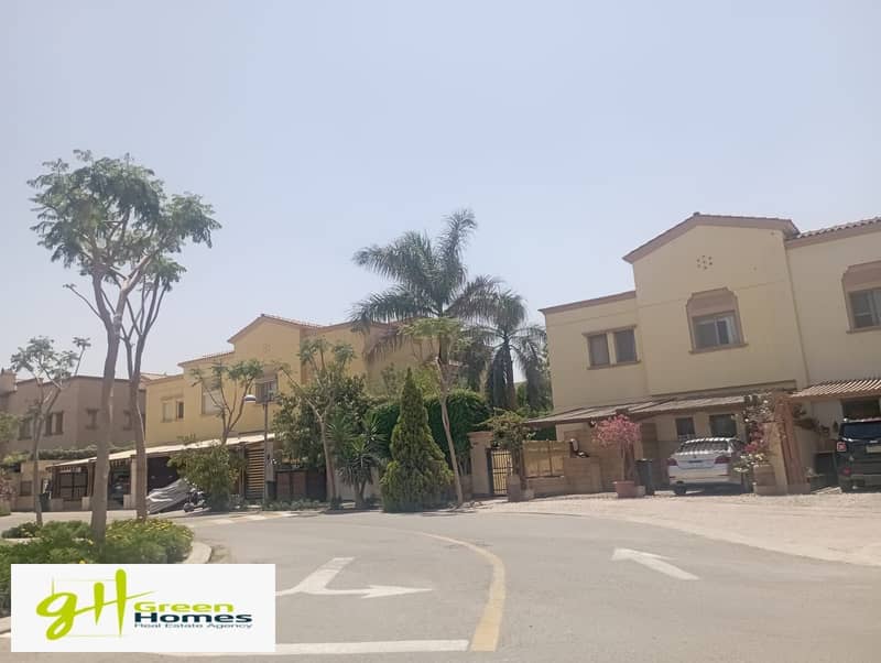 Twin house Fully finished for sale with attractive price and location in uptown cairo 13