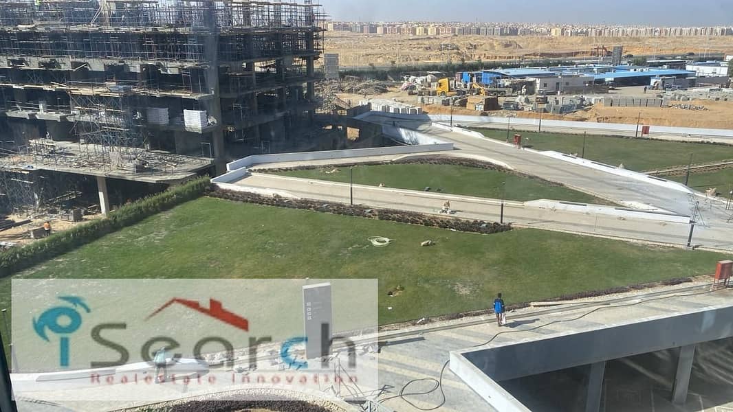 مكتب 135م بالجراج هايدبارك القاهرة الجديدة Hydepark New Cairo 2