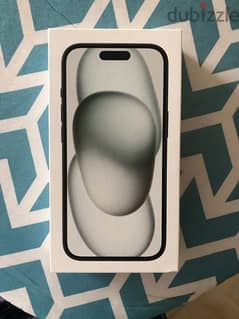 IPhone 15 256GB Black Brand NEW-sealed