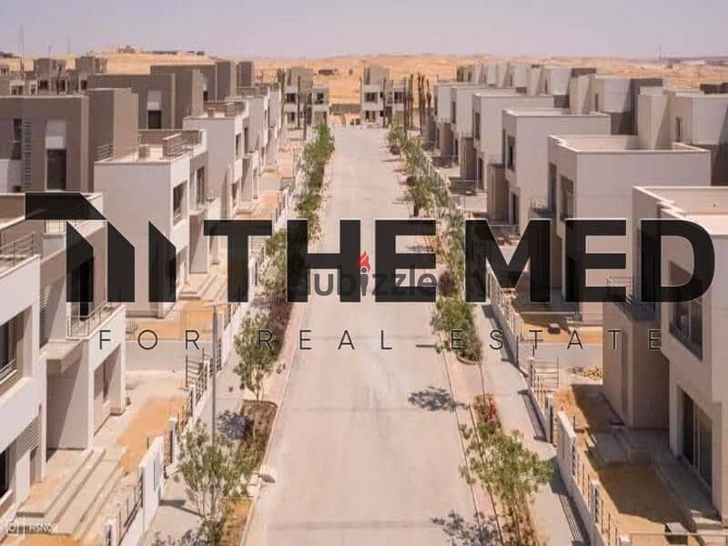 131m apartment with semi annual payments & Dp 1,800,000 EGP for sale in badya palm hills, October city, Core & Shell apartment 2 bed in Badya 4