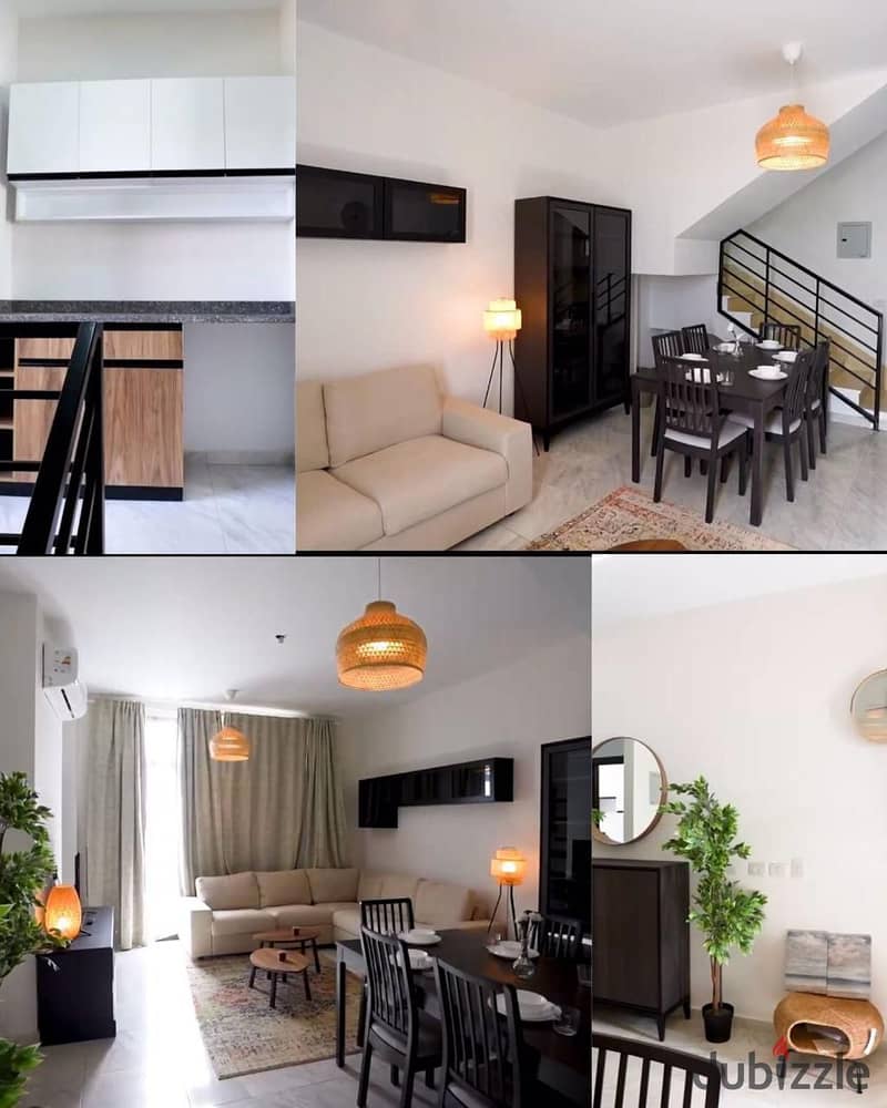 A fully finished apartment with a down payment of 217 thousand pounds the rest in installments over the longest number of years for sale in New Cairo 12