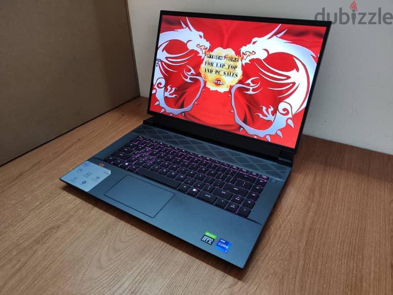 Dell G16 metal 2k 165hz RTX 3060 6gb i7 12700H gaming laptop 12 جيل 0