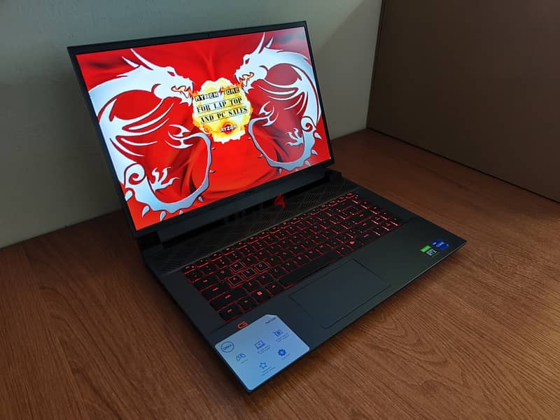 Dell G16 metal 2k 165hz RTX 3060 6gb i7 12700H gaming laptop 12 جيل 3