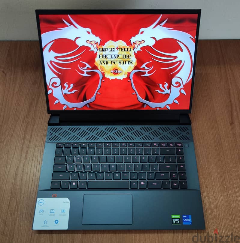 Dell G16 metal 2k 165hz RTX 3060 6gb i7 12700H gaming laptop 12 جيل 4