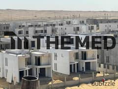 Studio for sale in Badya Palm Hills with DP 1,150,000 EGP & Semi-Annual installments ( 100K ), Core & Shell 62 m studio for sale in badya palm hills