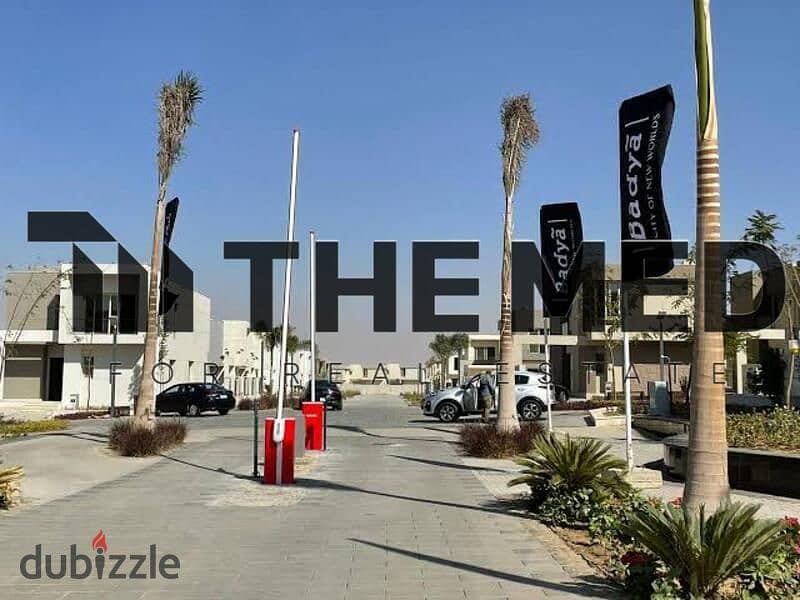 Studio for sale in Badya Palm Hills with DP 1,150,000 EGP & Semi-Annual installments ( 100K ), Core & Shell 62 m studio for sale in badya palm hills 4