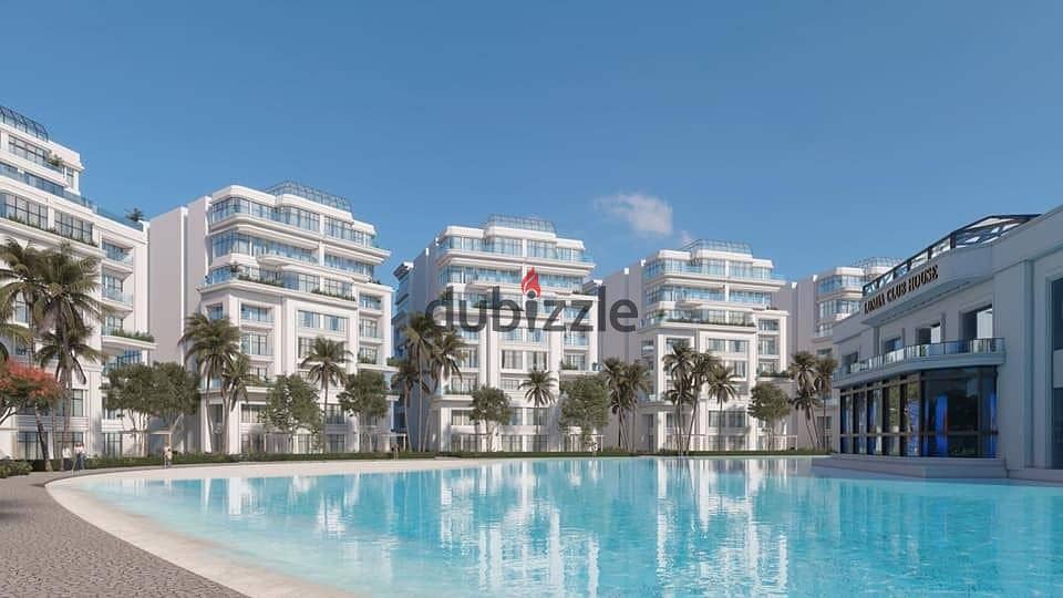 Apartment for sale in View Lagoon in the best location in the Administrative Capital, delivery soon to Lumia Residence Compound 5