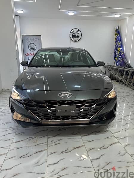 Hyundai Elantra 2023  cn7النتر اعلي فئه  زيروو 1