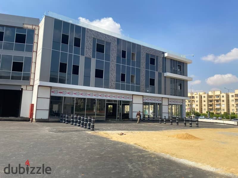 Office For sale 54 meters veiw club house compound dunes in piazza 59 mall elsheik zayed 0