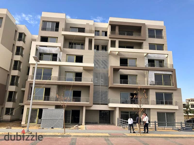 Distinctive apartment with private garden with 5% down payment in Palm Hills New Cairo 0