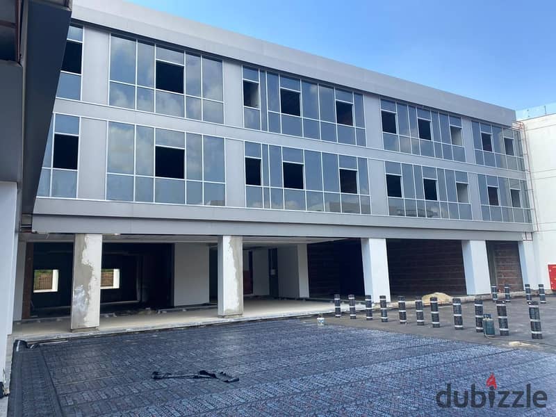 Office For sale 129 meters veiw club house compound dunes in piazza 59 mall elsheik zayed 0