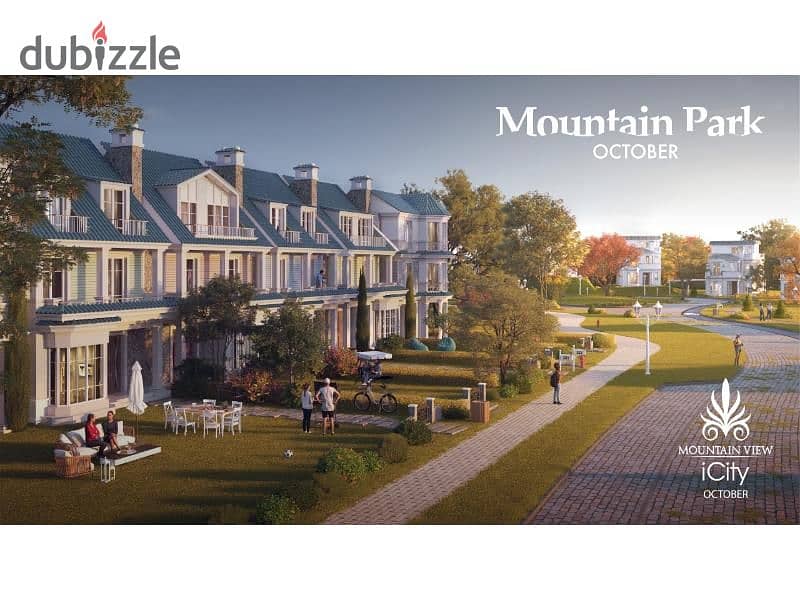 At less than the company price, a two-room apartment for sale in installments, a great location and view, Mountain View iCity October, Mountain Park P 8