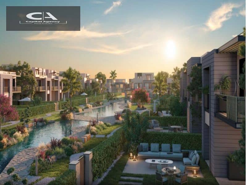 شقه ارضي بجاردن في هايد بارك جاردن ليكس في قلب زايد الجديدة بدفع مقدم 5% واقساط متساويه | Garden Lakes 6