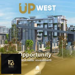 Apartment for sale in 6 october, Up West Compound, next to Mall of Egypt, in installments over the longest payment period