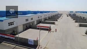 Factory for sale with an area of 2400 m excellent location in an industrial compound in the tenth of Ramadan 1