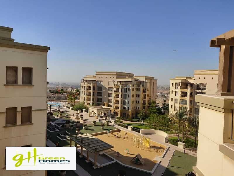 Prime Studio 104m fully finished for sale best location in Uptown Cairo 2