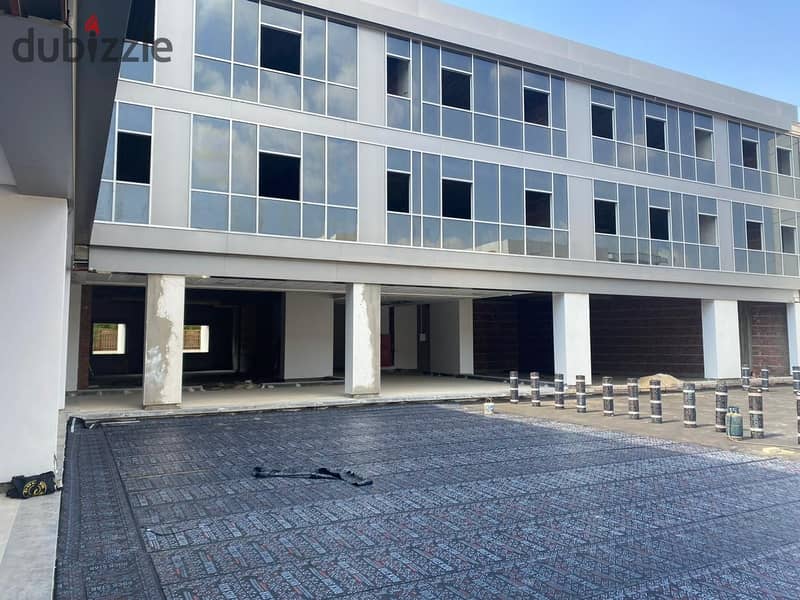 Office For sale 56 meters veiw club house compound dunes in piazza 59 mall elsheik zayed 4