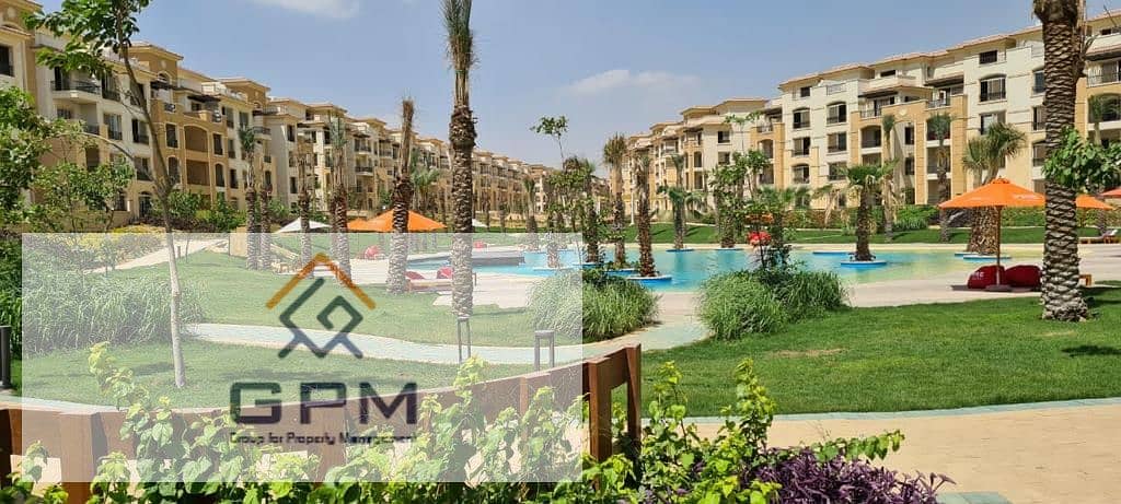 Apartment with Lake view for sale in Stone Hills Compound (Stone Park) - New Cairo Fifth Settlement 4