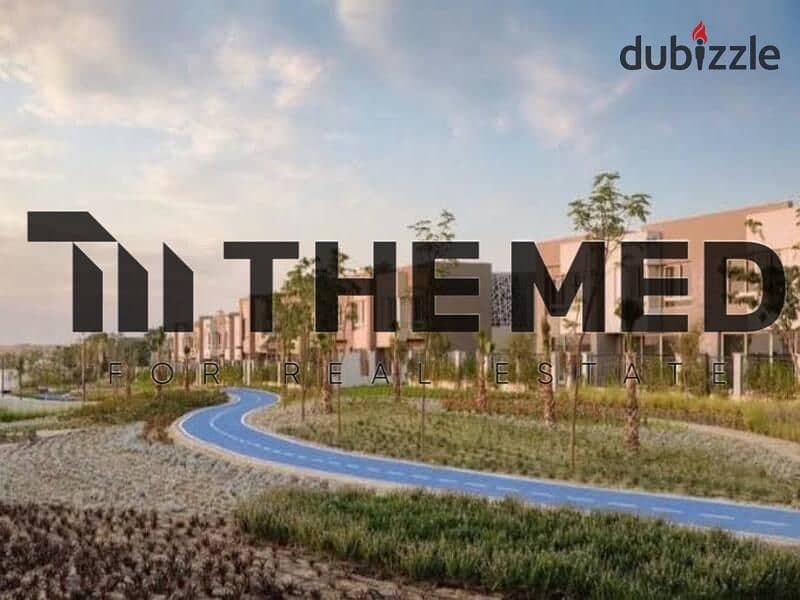 Ready to move apartment for sale in badya palm hills, fully finished, with Dp 3,970,000 EGP, 178m second floor apartment for sale in Badya palm Hills 6