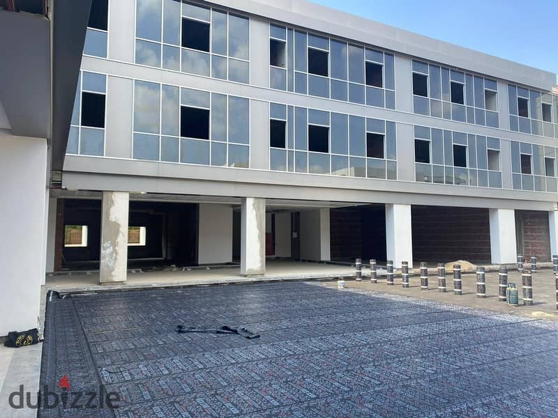 Office For sale 81 meters veiw club house compound dunes in piazza 59 mall elsheik zayed 1