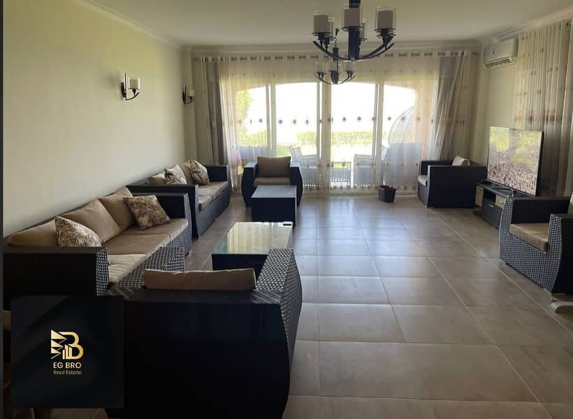 Chalet for sale in Ain Sokhna, Telal Village, 130 meters, first row to the sea 9