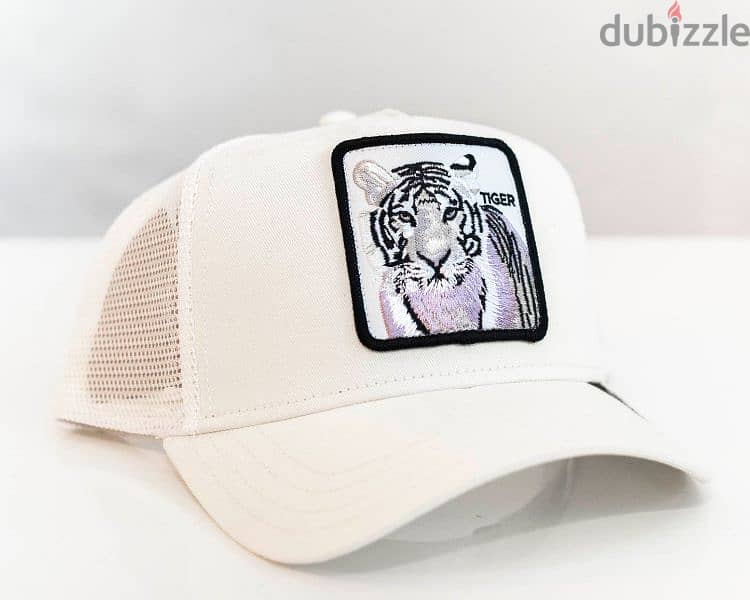 gorrin bros white tiger hat 1