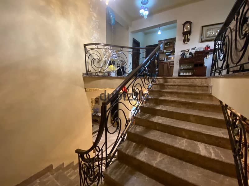 Villa for sale bua 450m New Cairo  ( Les rois Compound   ) 9