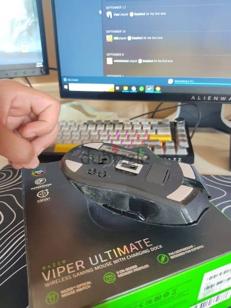 mouse Razer viper ultimate wireless 2