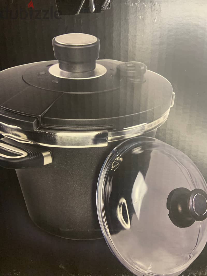 AMT GASTROGUSS Pressure Cooker 24 cm high 6.5 LITERS 6