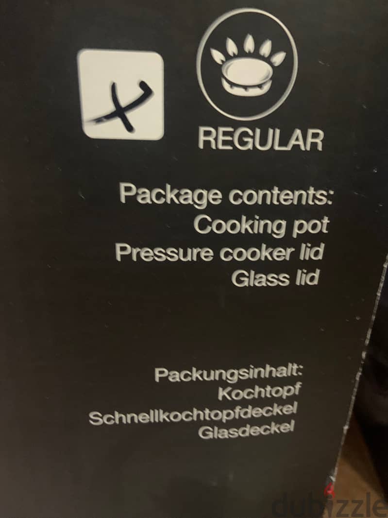 AMT GASTROGUSS Pressure Cooker 24 cm high 6.5 LITERS 9