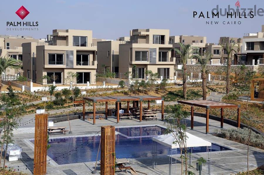 شقه 183م استلام فوري للبيع بسعر مغري اوبن فيو في بالم هيلز Palm hills 6