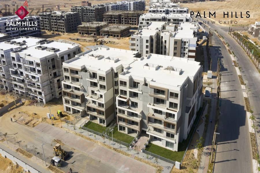 شقه 183م استلام فوري للبيع بسعر مغري اوبن فيو في بالم هيلز Palm hills 8