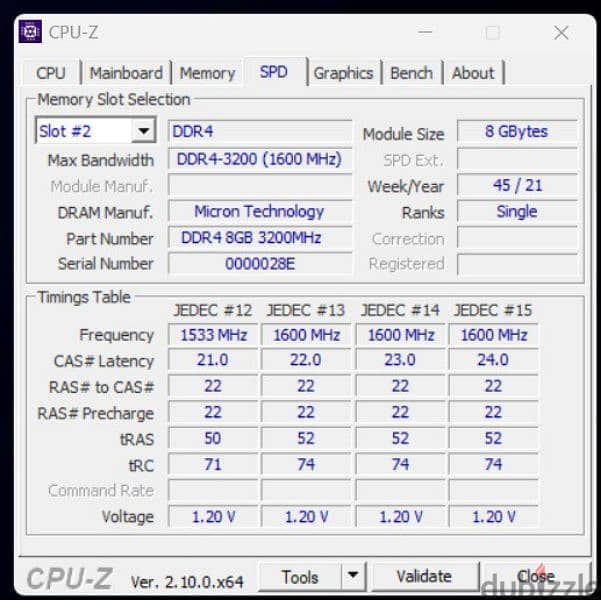 8gb ram ddr4 3200mhz 1