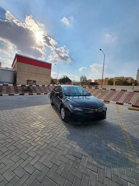 Toyota corolla model 2022 for rentتأجير سيارة تيوتا كورولا موديل ٢٢ 1