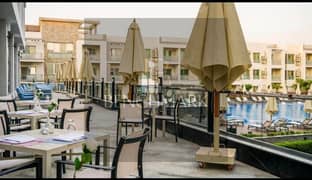 3-room typical chalet 150m for sale in Aroma Village Ain Sokhna full finished altra super lux in installments and with a special cash discount 30% 0