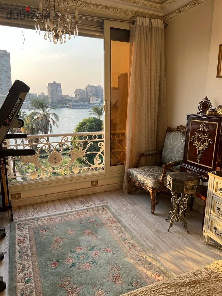 Apartment for sale directly on the Nile, 144 m net, high-end finishing - Abdel Aziz Al Saud, El Manial 6