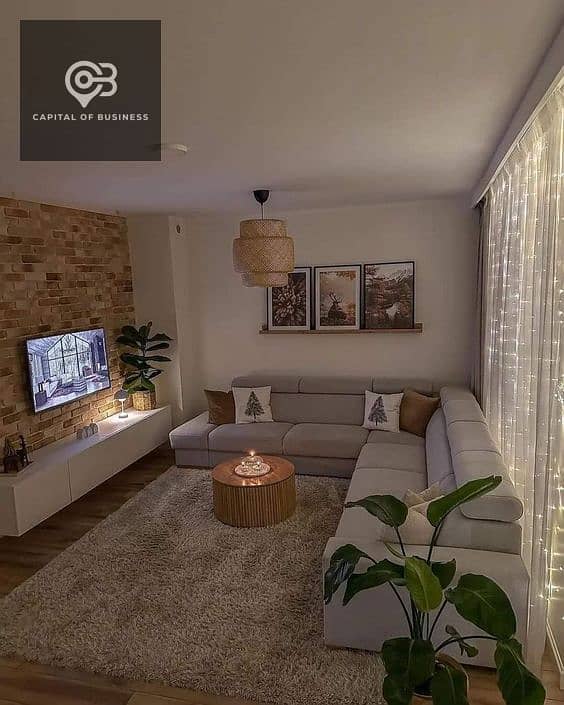 For sale, an apartment of 158 square meters, 25% down payment and facilities over 60 months, main street view, Al-Tamkeel neighborhood, Beit Al-Watan, 1