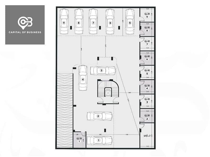 For sale, an apartment of 158 square meters, 25% down payment and facilities over 60 months, main street view, Al-Tamkeel neighborhood, Beit Al-Watan, 7