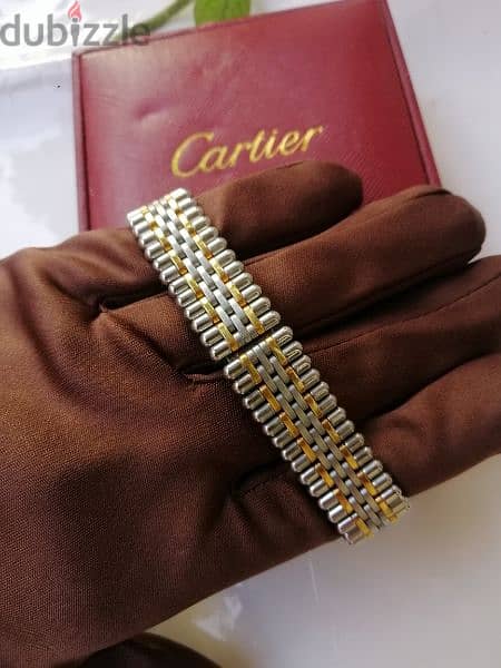 cartier original half gold 18k 11