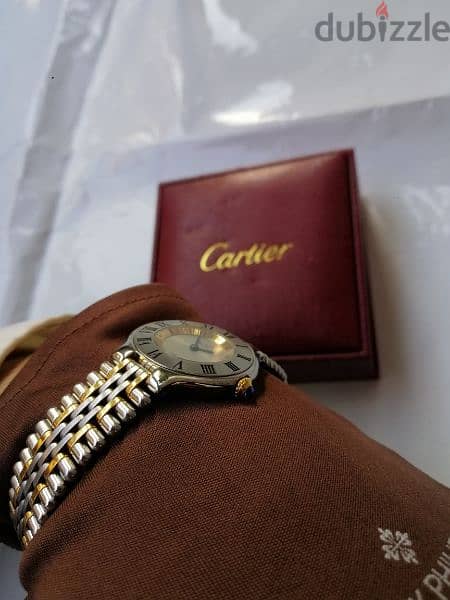 cartier original half gold 18k 12